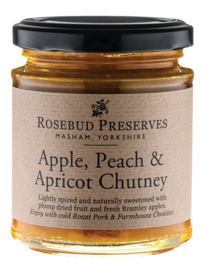 Apple Peach and Apricot Chutney