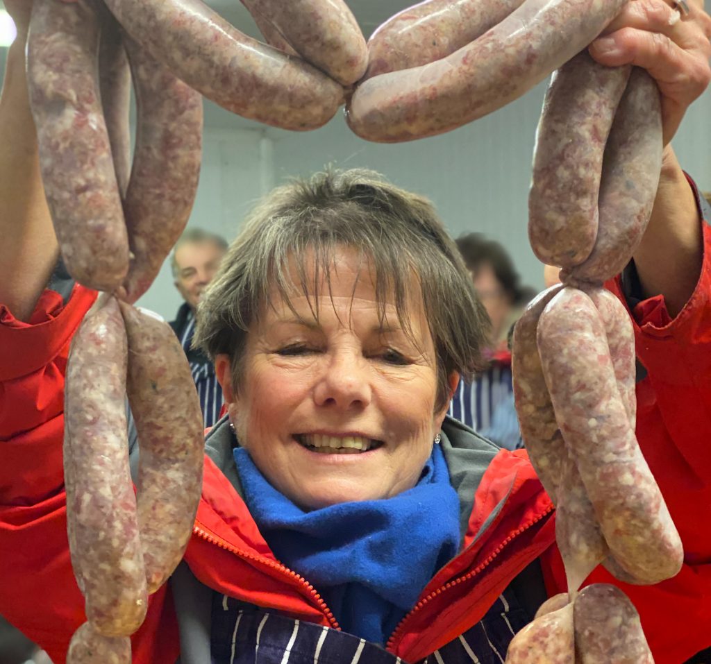 butchery course sausage smile