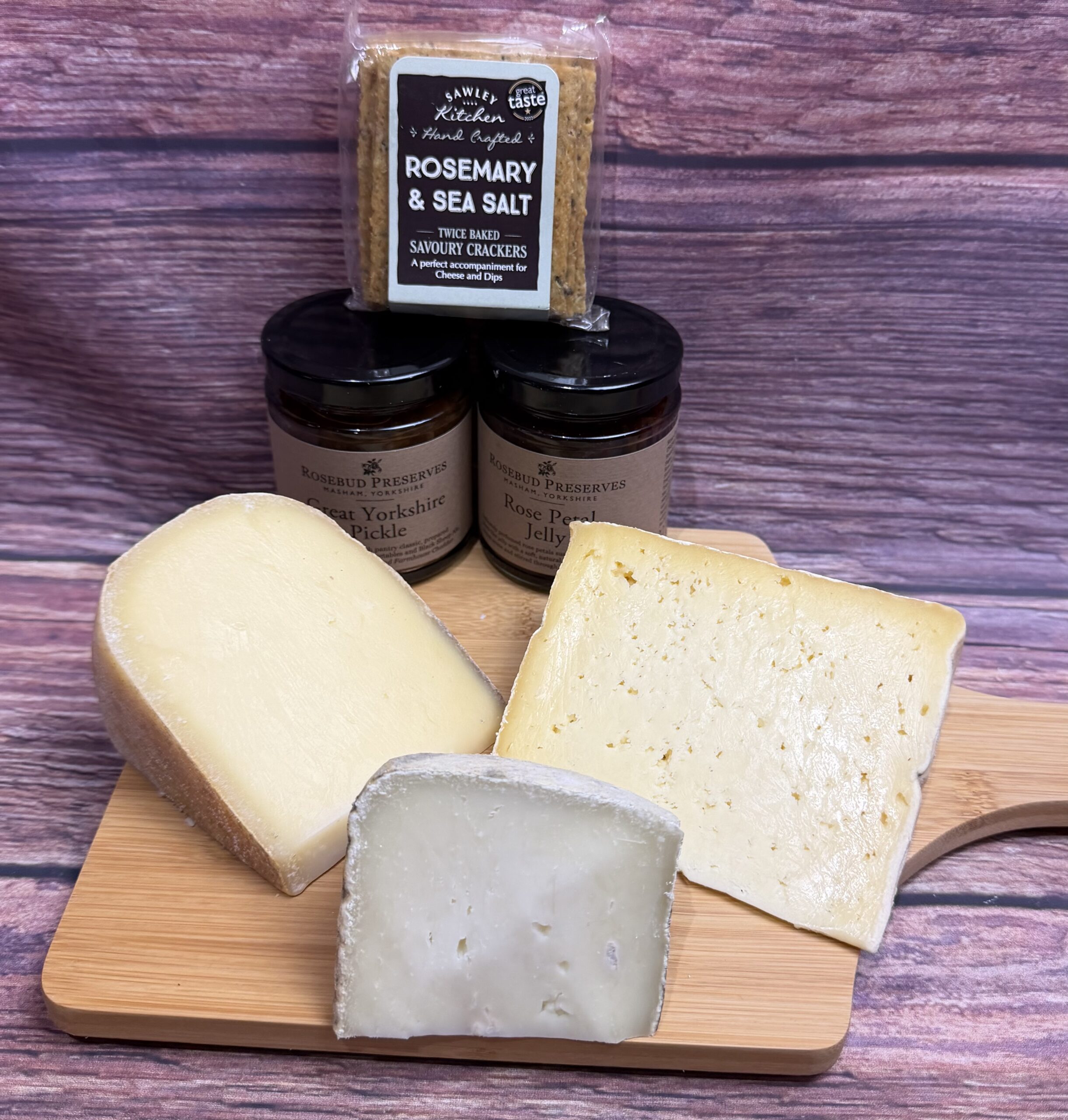 cheese and chutney selection